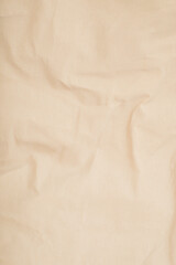 Linen texture with wrinkles. Background, textile texture.