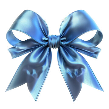 recommend clip art: Blue realistic bow ribbon clip art