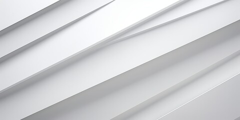 Abstract White Geometric Pattern