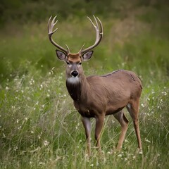Fototapeta premium deer in the woods