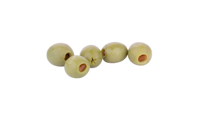 Olives white Pimiento on transparent png