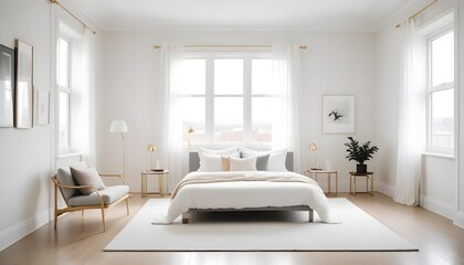 Fototapeta premium Photo interior modern design room 3d illustration