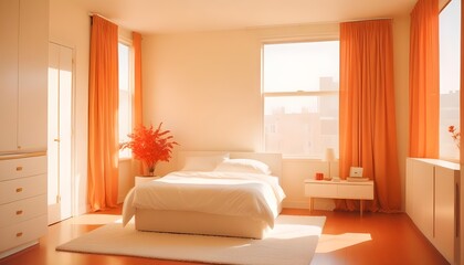 Photo interior modern design room 3d illustration