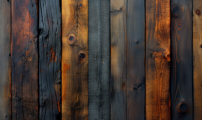 Close Up of Wooden Wall