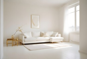 Photo interior modern design room 3d illustration