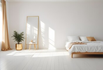 Photo interior modern design room 3d illustration