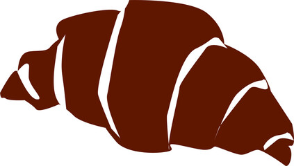 Croissant bakery icon
