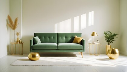 Photo interior modern design room 3d illustration