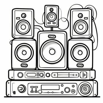 Amplifier clip art preview