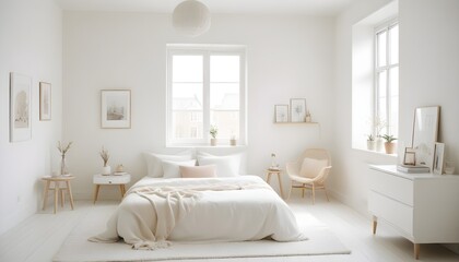 Photo interior modern design room 3d illustration