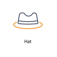 Hat vector icon