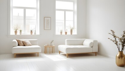 Photo interior modern design room 3d illustration