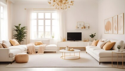 Photo interior modern design room 3d illustration