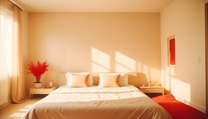 Photo interior modern design room 3d illustration