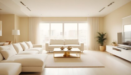 Fototapeta premium Photo interior modern design room 3d illustration