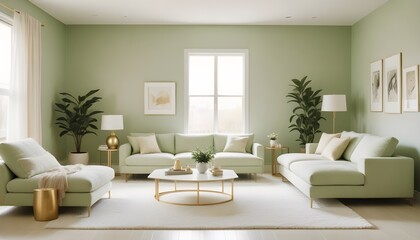 Photo interior modern design room 3d illustration