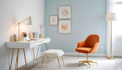 Photo interior modern design room 3d illustration