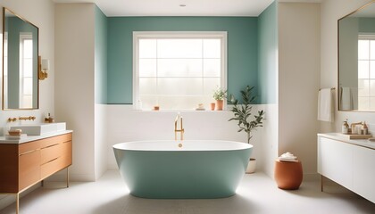 Photo interior modern design room 3d illustration