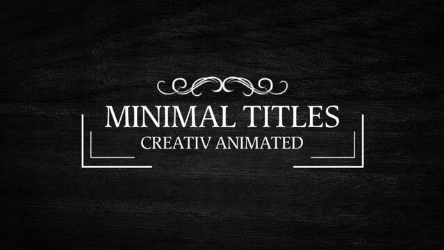 Elegant Simple Title 09
