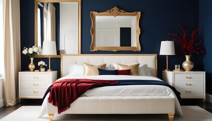 Photo interior modern design room 3d illustration