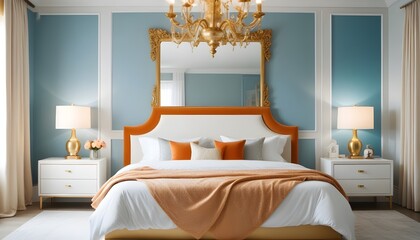 Photo interior modern design room 3d illustration