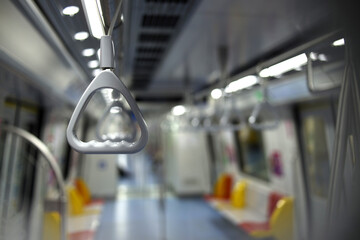 Handles Loop For Hanging On The Train Or Bus For Standing Passenger