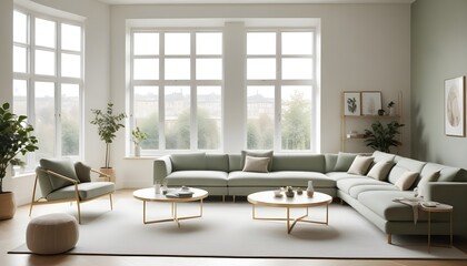 Photo interior modern design room 3d illustration
