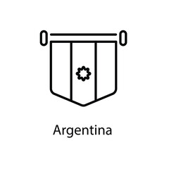 Argentina vector icon