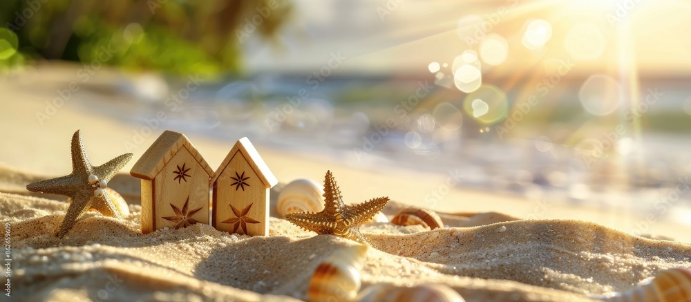 Aufkleber concept of holiday with copy space image.