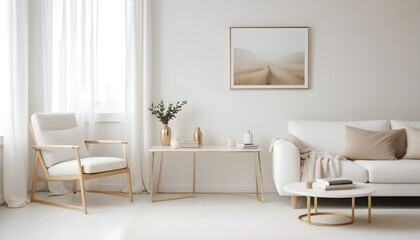 Photo interior modern design room 3d illustration