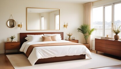 Photo interior modern design room 3d illustration