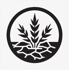 grass vector silhouette illustration