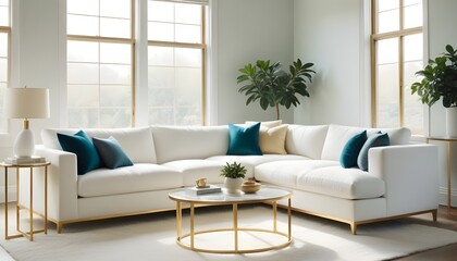Photo interior modern design room 3d illustration