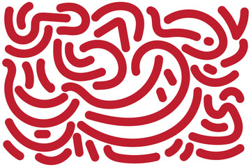 Indonesia Independence Day Celebration Abstract Background Landscape Shape with Red color for your graphic resource