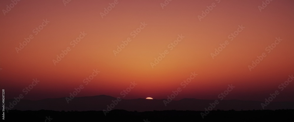 Poster gradient background colors with abstract digital noise in warm s