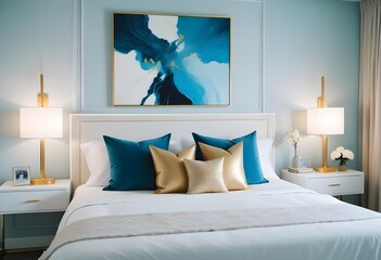 Photo interior modern design room 3d illustration