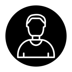 Avatar glyph icon