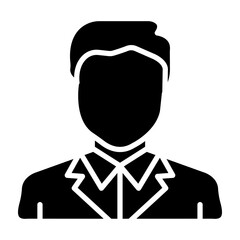 Manager glyph icon
