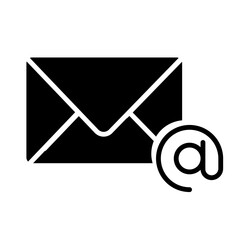 Email glyph icon