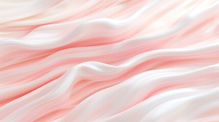 A Symphony of Soft Pink and White Silk