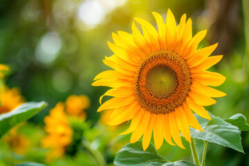 Obraz premium Close-up of sunflower.