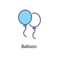 Balloon vector icon