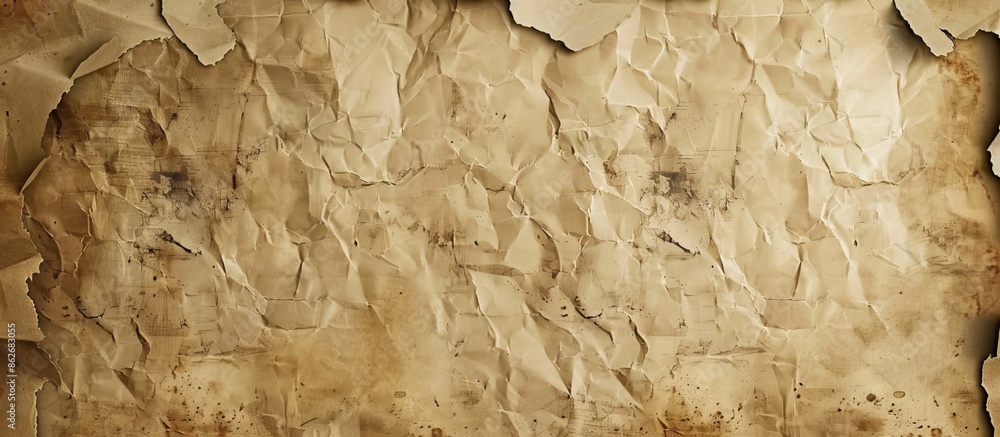Poster vintage paper backdrop with ample copy space image.