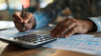 Planning for Financial Success. Budget planning concept