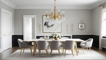 Photo interior modern design room 3d illustration