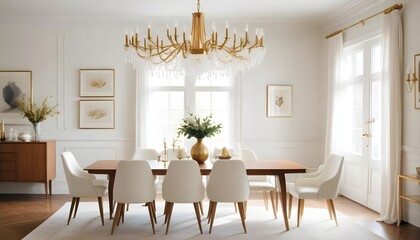 Fototapeta premium Photo interior modern design room 3d illustration