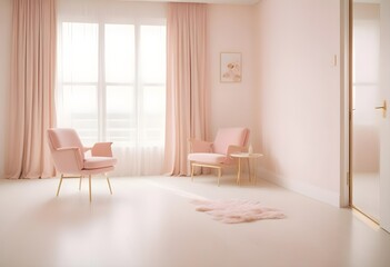 Photo interior modern design room 3d illustration