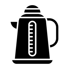 Kettle glyph icon