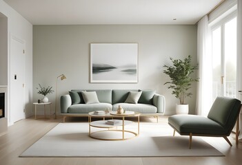 Photo interior modern design room 3d illustration