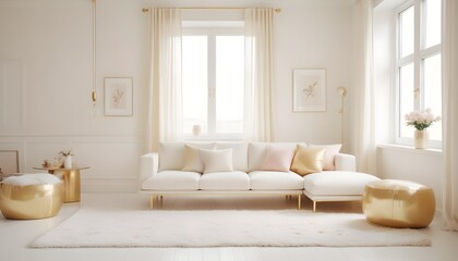 Photo interior modern design room 3d illustration